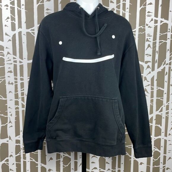 Smiley Face Men's Hoodie sz M - Picture 1 of 8